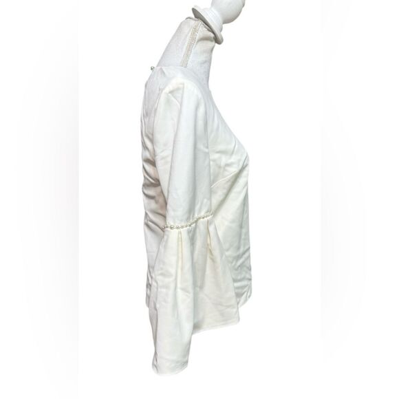 Ted Baker White Pelta Top size 1 - Picture 3 of 6